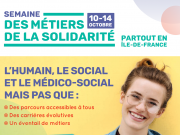 Image de l'article Île-de-France : une semaine pour valoriser les métiers du social